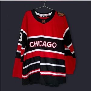 NHL Blackhawks Jersey No Name